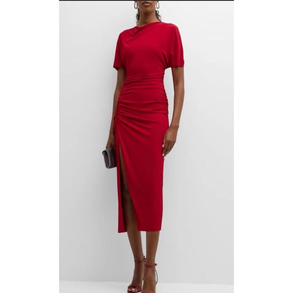 Jason Wu Collection ruched midi dress - Picture 1 of 7
